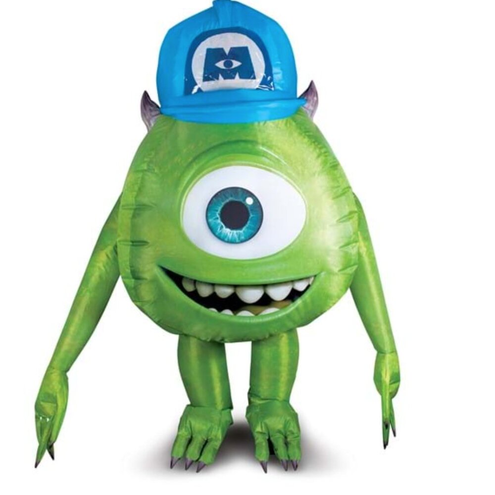 Inflatable Monsters Inc Halloween Costume, Mike Wazowski